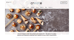 Desktop Screenshot of createfood.co.uk